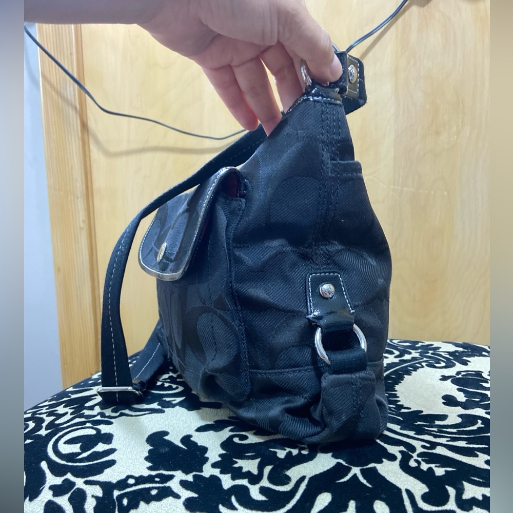 Coach canvas shoulder bag - Picture 3 of 7